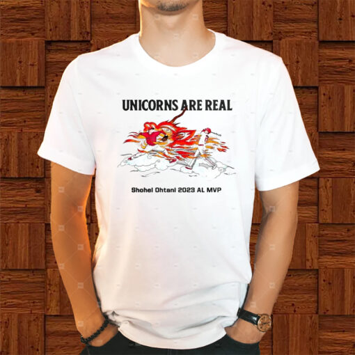 Unicorns Are Real Shohei Ohtani 2023 Al Mvp Shirt