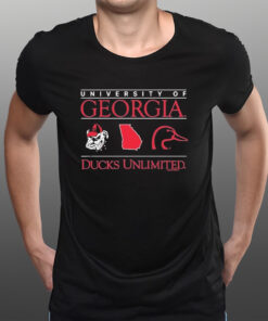 University Of Georgia Ducks Unlimited State T-Shirtt