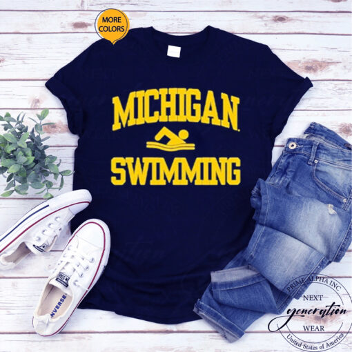 University Of Michigan Swimming T-Shirt