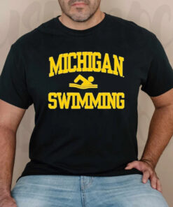 University Of Michigan Swimming TShirt