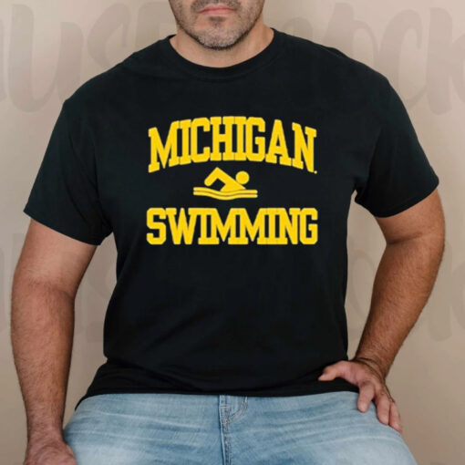 University Of Michigan Swimming TShirt