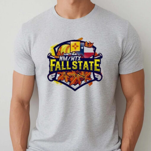 Usssa Texas Fast Pitch Nm Or Wtx Fall State 2023 Logo T-Shirts