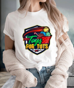 Usssa Texas Fast Pitch Toys For Tots 2023 Logo T-Shirts