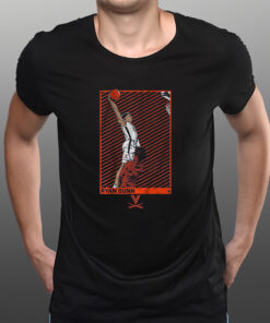 Uva Basketball Ryan Dunn Poster Dunk T-Shirts