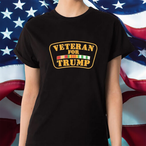 Veteran For Trump 2023 Shirt