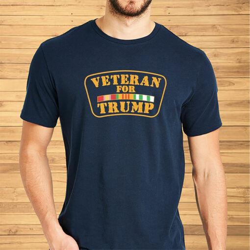 Veteran For Trump 2023 Shirts