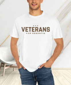 Veterans For Desantis T-Shirts