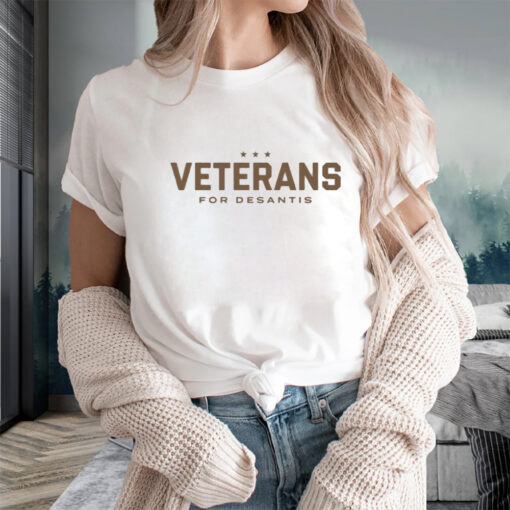 Veterans For Desantis T-Shirtt