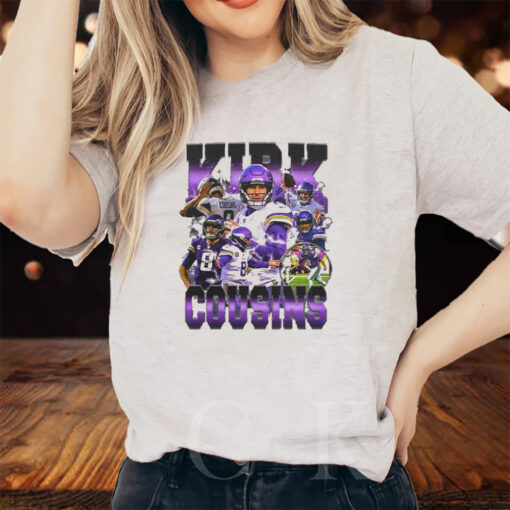 Vintage 90s Graphic Style Kirk Cousins T-Shirt