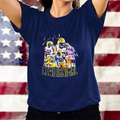 Vintage Lewizianimal LSU Tigers Signature T-Shirts