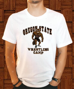 Vintage Oregon State Beavers Wrestling Camp Shirts