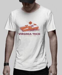 Virginia Tech Cornhole Logo Virginia Tech Southern Tide T-Shirt