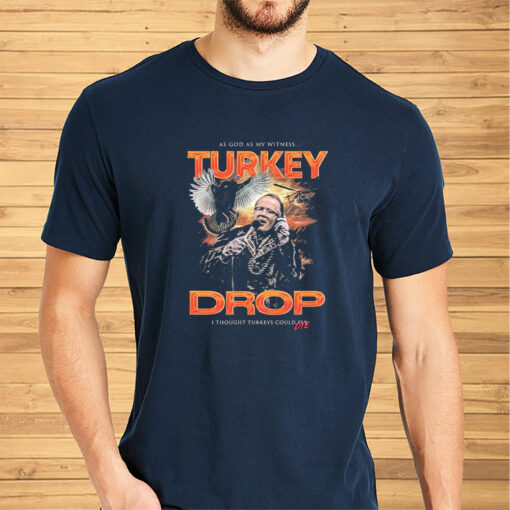 WKRP Turkey Drop Les Nessman Image Shirts