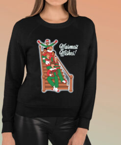 Warmest Wishes Holiday Sweat T-Shirt