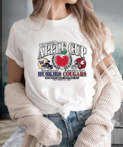 Washington Huskies Vs Washington State Cougars 2023 Apple Cup Matchup T-Shirts