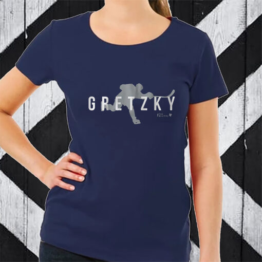 Wayne Gretzky Silhouette La TShirt