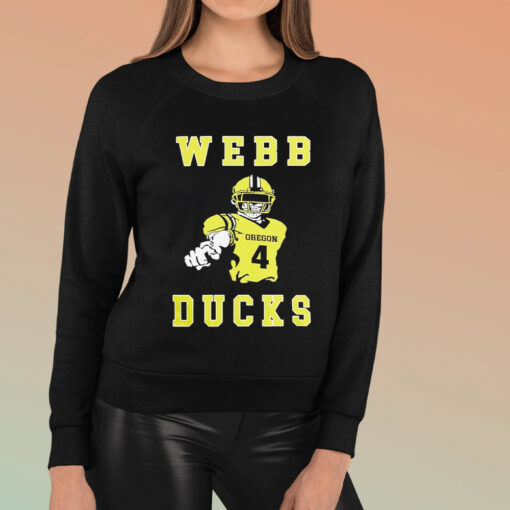 Webb Ducks Spencer Webb Oregon Ducks T-Shirt