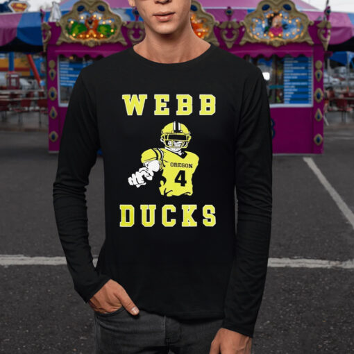 Webb Ducks Spencer Webb Oregon Ducks TShirt