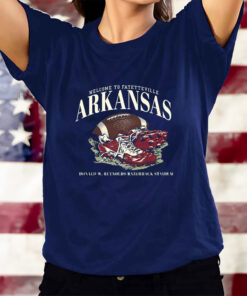 Welcome To Fayetteville Arkansas Trusty Dance Shoes T-Shirts