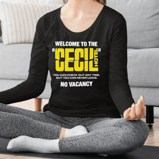 Welcome To The Cecil Hotel Shirt