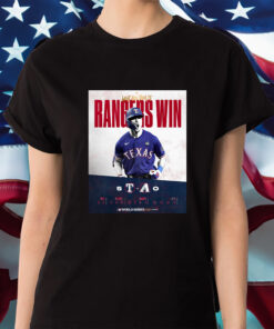 Went And Took It Rangers Win World Series Shirt