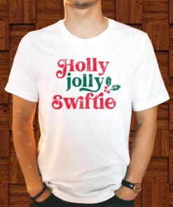 Wildpoppylanestudios Holly Jolly Swiftie Christmas Shirt