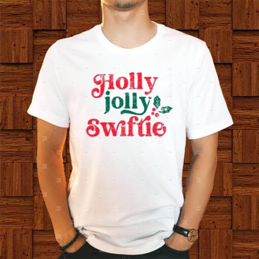 Wildpoppylanestudios Holly Jolly Swiftie Christmas Shirt