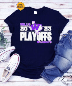 Willis Wildkats 2023 Playoffs T-Shirtt