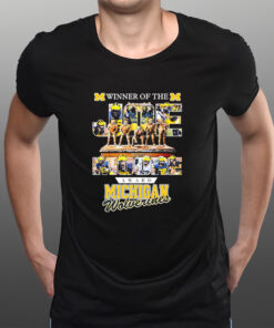 Winner Of The Moore Award Michigan Wolverines T-Shirts