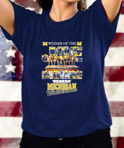 Winner Of The Moore Award Michigan Wolverines T-Shirtt