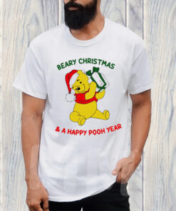 Winnie the Pooh Beary Christmas and a Happy Pooh Year Shirt