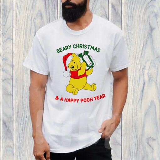 Winnie the Pooh Beary Christmas and a Happy Pooh Year Shirt