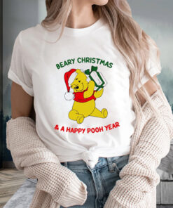 Winnie the Pooh Beary Christmas and a Happy Pooh Year Shirts