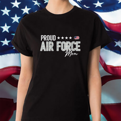 Womens Abu Proud Air Force Mom Shirt