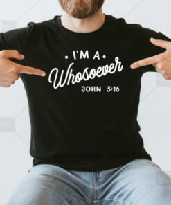 Women’s I’m A Whosoever John 3 16 Print Casual Shirts