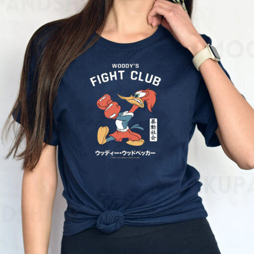 Woody Woodpecker's Fight Club Mens T-Shirt1