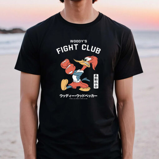 Woody Woodpecker's Fight Club Mens T-Shirt2