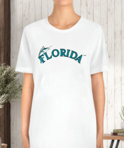 Wordmark 1 Florida Marlins T-Shirt