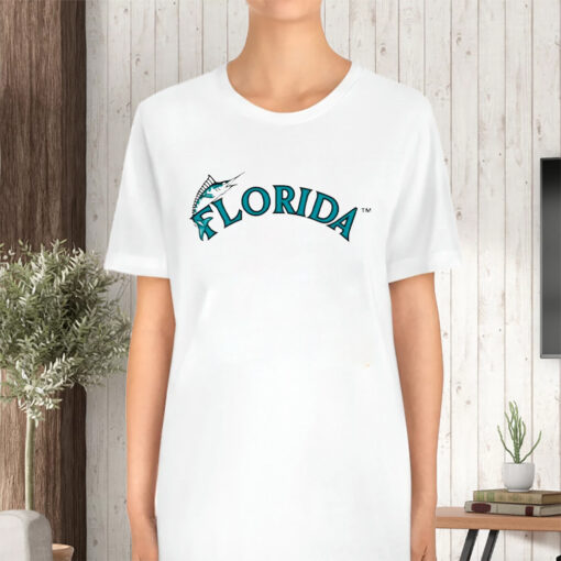 Wordmark 1 Florida Marlins T-Shirt