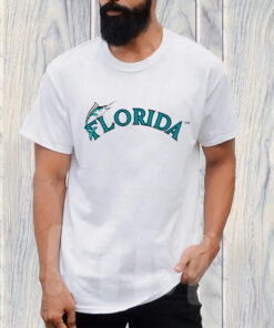 Wordmark 1 Florida Marlins TShirt