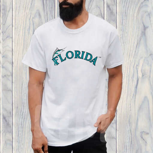 Wordmark 1 Florida Marlins TShirt