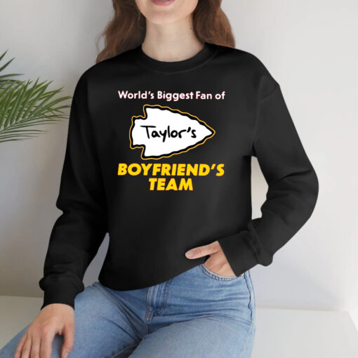 World’s Biggest Fan Of Taylors Boyfriends Team T-Shirts