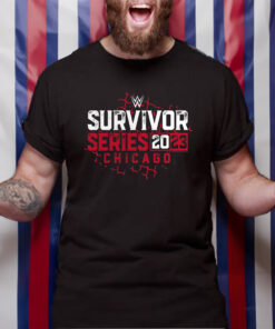 Wwe Fanatics Branded Survivor Series 2023 Chain Link Fence T-Shirt