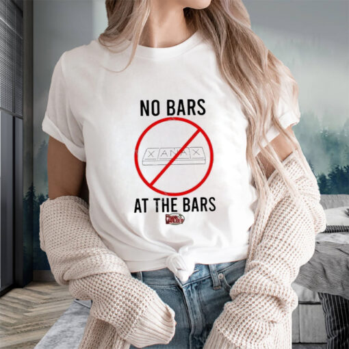 Xanax No Bars At The Bars Top T-Shirts