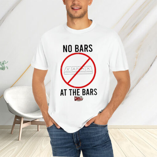 Xanax No Bars At The Bars Top T-Shirtt