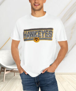 Youth Gold Iowa Hawkeyes Script & Logo T-Shirts