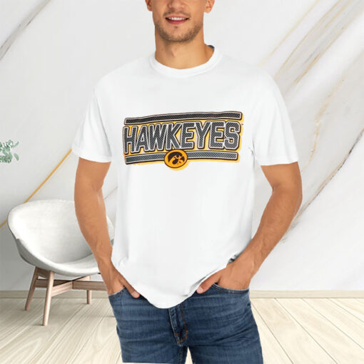 Youth Gold Iowa Hawkeyes Script & Logo T-Shirts