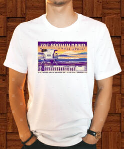 Zac Brown Band Nov 2 2023 West Palm Beach FL Nov 3-4 2023 Tampa FL Sweat Shirt