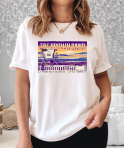 Zac Brown Band Nov 2 2023 West Palm Beach FL Nov 3-4 2023 Tampa FL Sweat Shirts