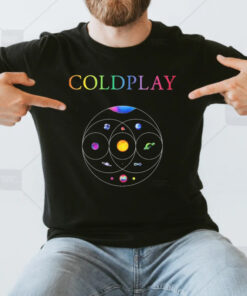 coldplay Music Of The Spheres Tour 2023 T-shirts